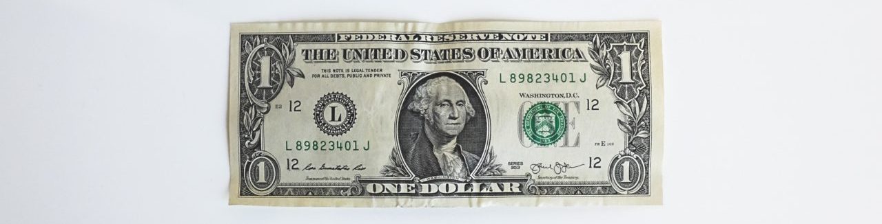 1 US dollar note